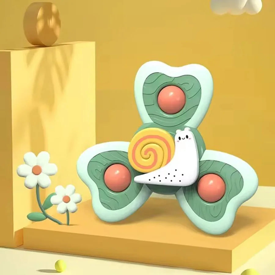 Insect-Themed Suction Cup Bath Toys for Toddlers