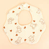 6-Layer Cotton Gauze Baby Bibs (3-Pack)