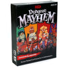 Box of Dungeons & Dragons Mayhem Card Game featuring monster adventures and character artwork