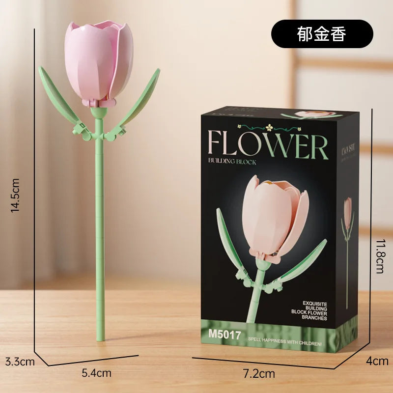 Botanical Blooms Building Block Set