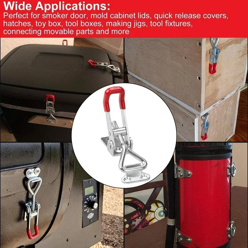 Heavy-Duty Adjustable Metal Toggle Latch Clamps