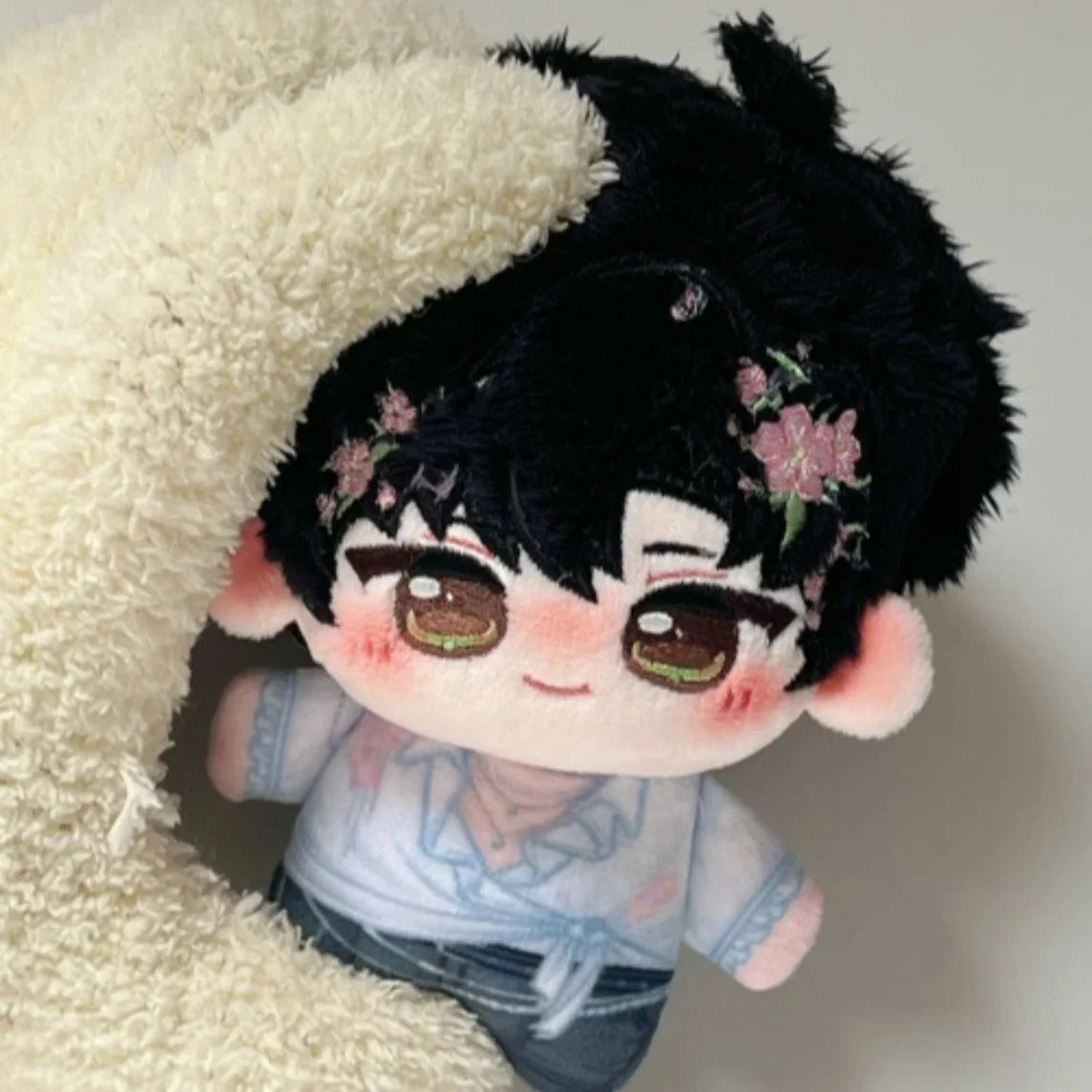 Love and Deepspace-Inspired 10cm Plush Doll Keychain Pendant
