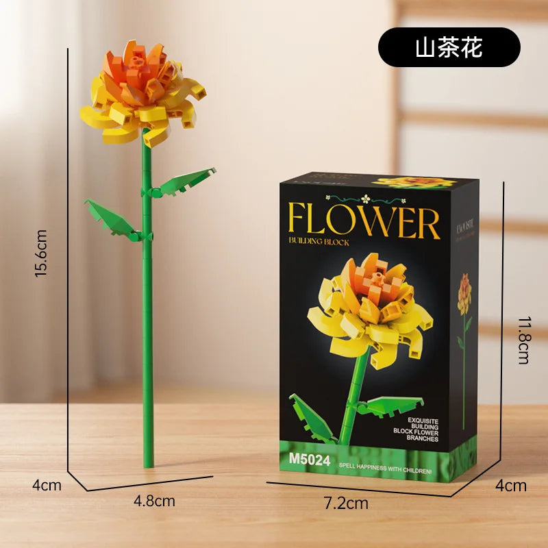 Botanical Blooms Building Block Set