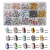 Crystal Rondelle Beads for Jewelry Making – 6mm & 8mm Spacer Beads