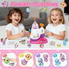 DIY Inflatable Balloon Craft Kit with Pump and Stickers