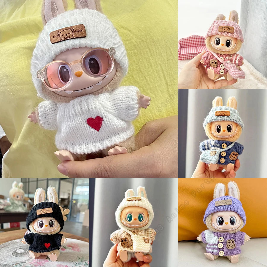 Stylish Doll Outfit Set with Accessories for 17cm Collectible Dolls