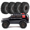 Brass Beadlock Wheel & Tire Set for 1/24 & 1/18 RC Crawlers