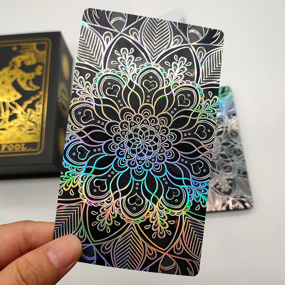 Gold Foil Rider Waite Tarot Deck