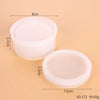3-Piece Silicone Resin Mold Set with Lids — Heart, Hexagon & Flower Shapes