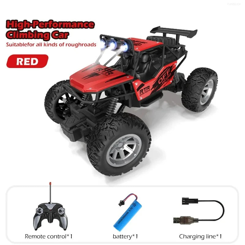 1:20 Scale All-Terrain RC Climbing Car with LED Lights