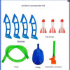 Glowing Stomp Rocket Launcher for Kids – Outdoor Step-to-Launch Toy with Soft Foam Tip
