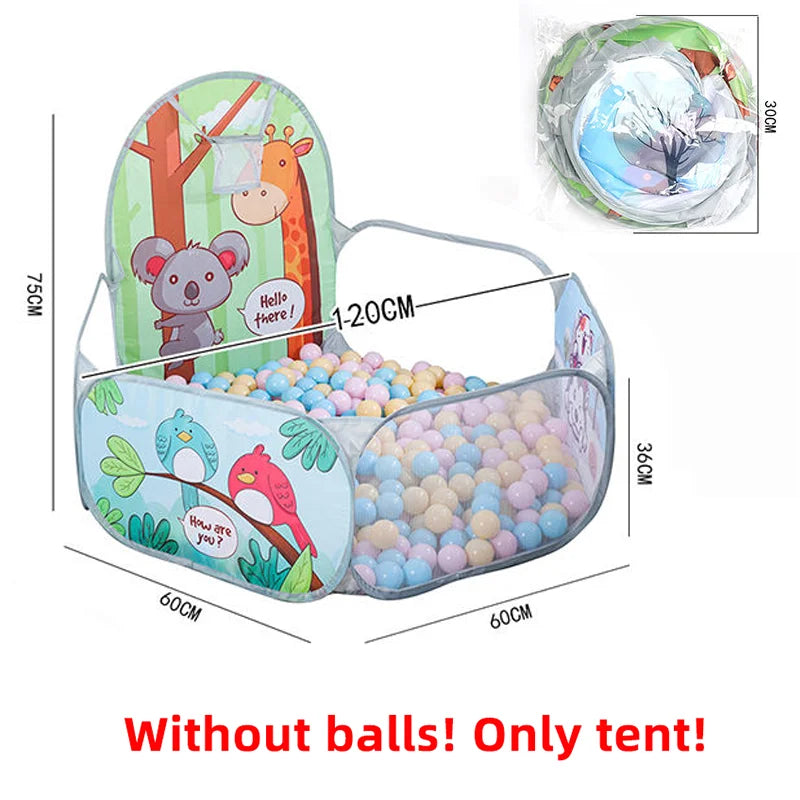 Foldable Spaceship Tunnel Playhouse for Toddlers with Carry Bag