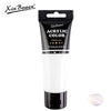 A tube of Titanium White acrylic color paint from Xin Bowen brand