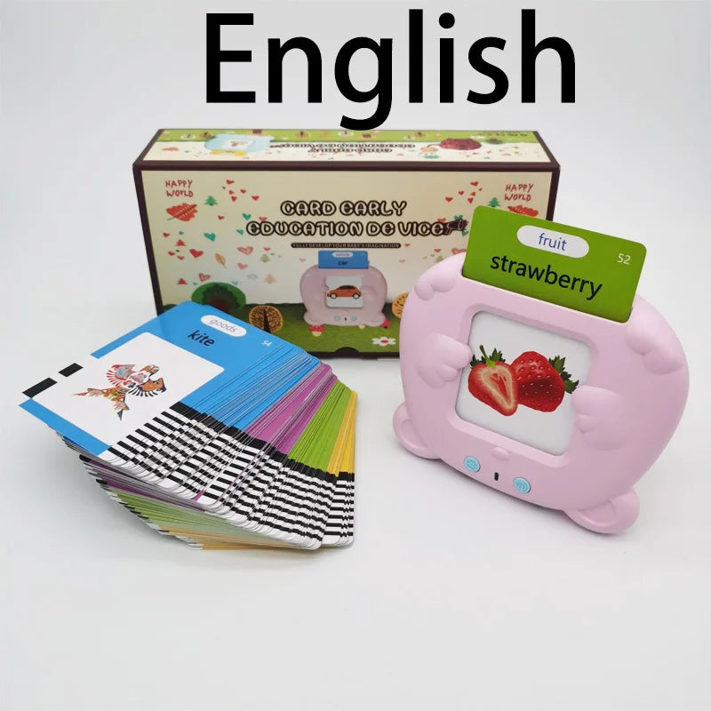 Dinosaur Talking Flash Card Reader with 224 Words & Sound Effects