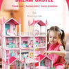 Dream Villa Dollhouse Playset with Furniture for Kids