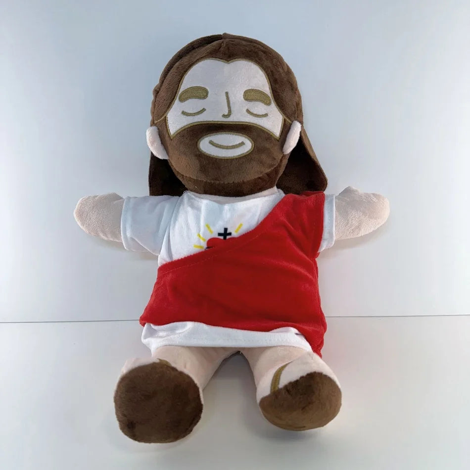 Breathing Jesus Plush Doll – Soothing Comfort Toy