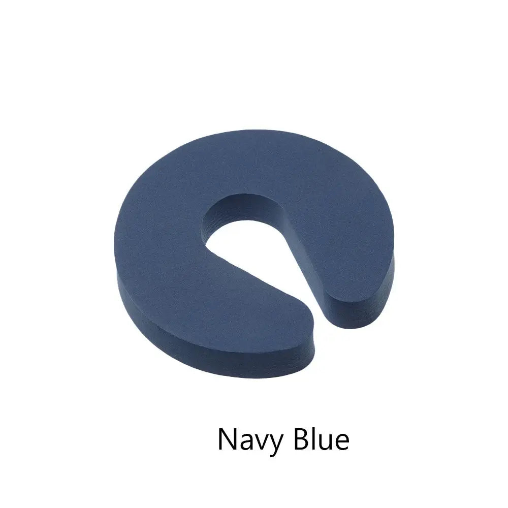 Tapón de espuma EVA curvo azul marino para puertas, para la seguridad de los niños.