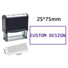 Customizable Self-Inking Rubber Stamp