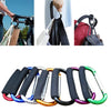 Heavy-Duty Aluminum Carabiner Stroller Hooks for Bags and Purses