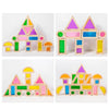 Rainbow Wooden & Acrylic Building Blocks for Creative Play