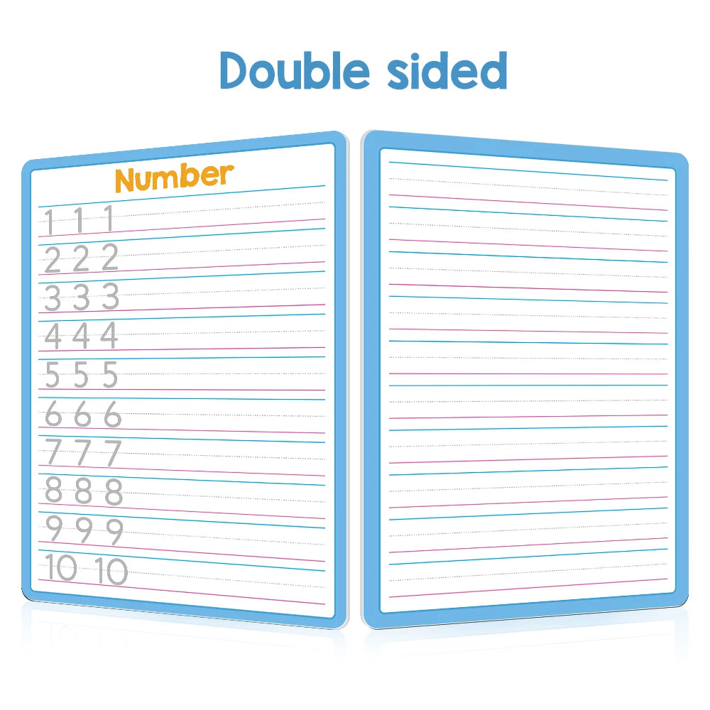Reusable Dry Erase Handwriting Practice Board for Kids