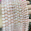 Natural Stone Faceted Beads for Jewelry Making