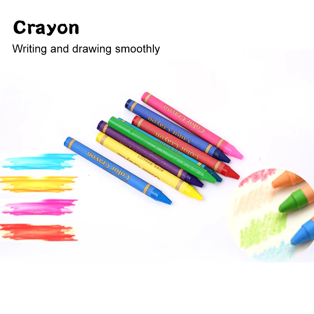 208-Piece Watercolor Painting Set with Drawing Supplies