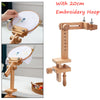 Adjustable Wooden Embroidery Stand with 360° Rotation