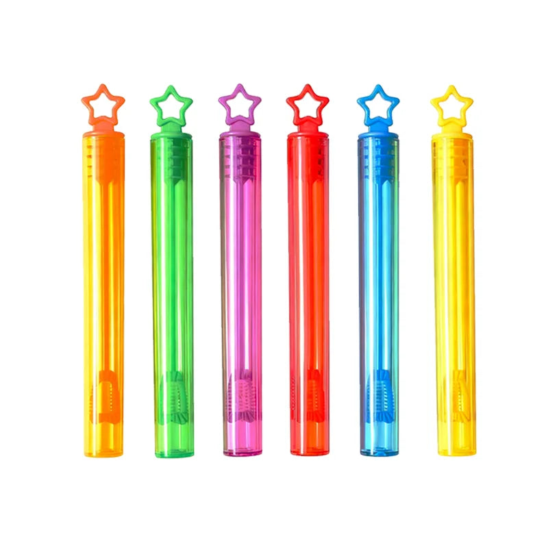 Mini Star-Top Bubble Wands for Party Favors (Set of 12/24)