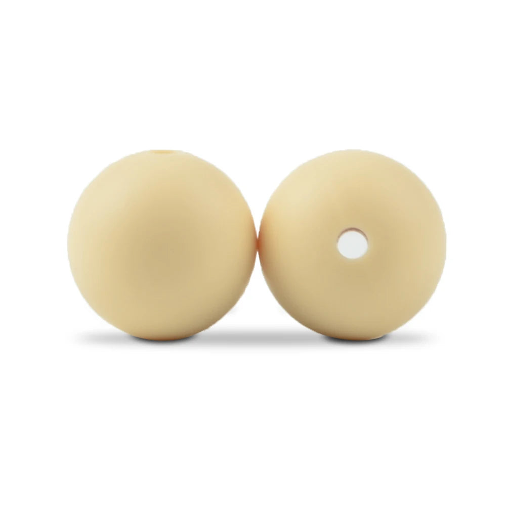 Food-Grade Silicone Beads for Jewelry Making (50-Pack)