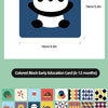 High-Contrast Baby Flash Cards for Visual Development