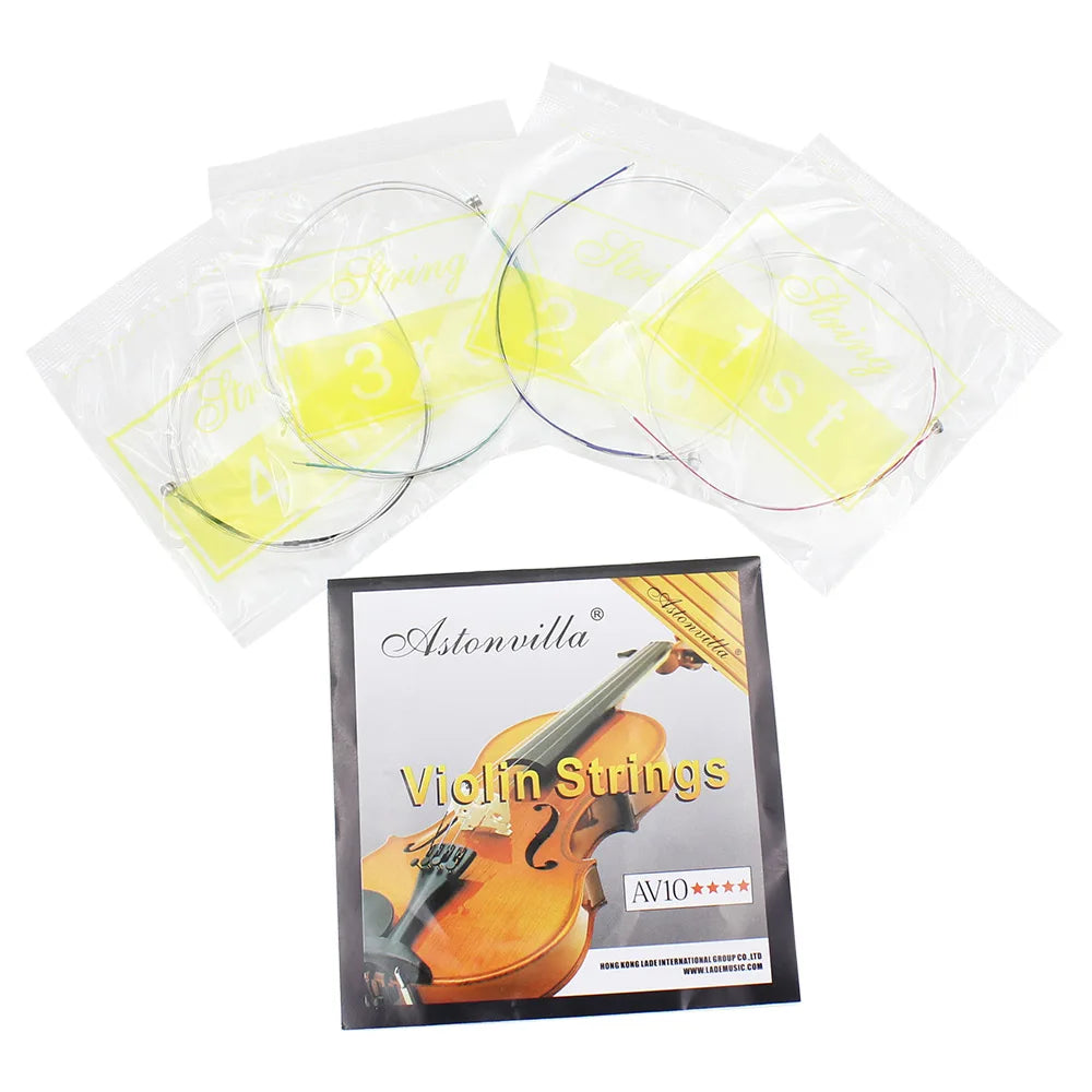 Professional Nickel-Silver Wound Violin String Set