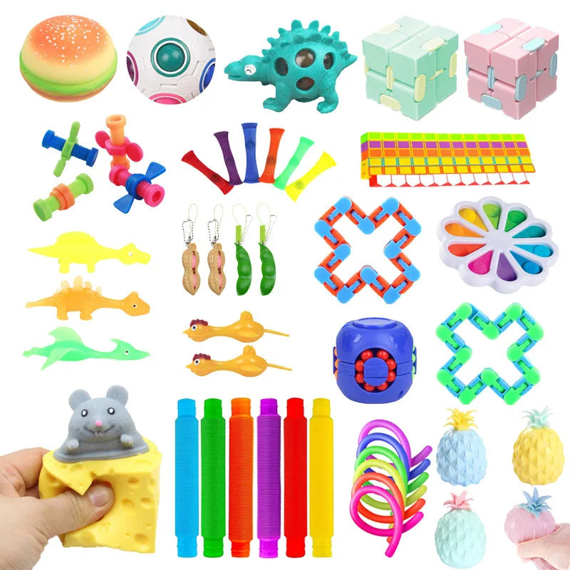 Surprise Fidget Toy Bundle – Mixed Sensory Stress Relief Set