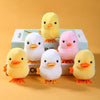 Yellow Wind-Up Jumping Chicken Toy for Toddlers