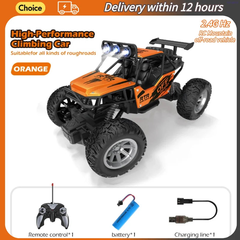 1:20 Scale All-Terrain RC Climbing Car with LED Lights