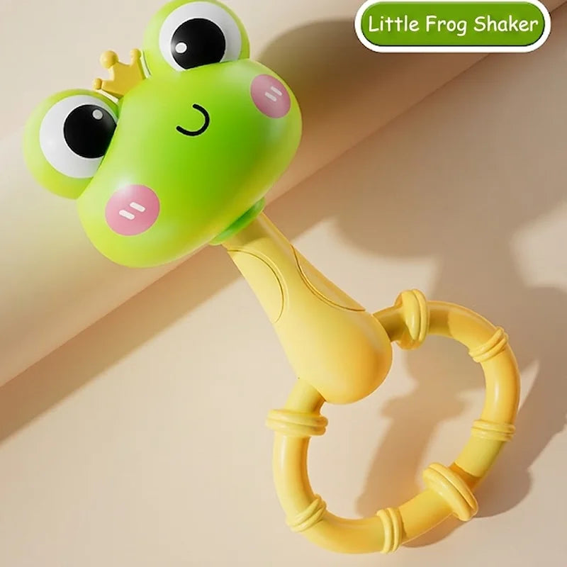 Animal Rattle Teether Toy for Babies – Sensory Development Gift