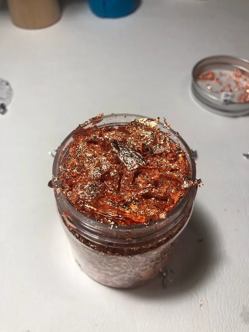 Metallic Foil Flakes for Crafts, Nail Art & DIY Projects