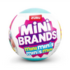 A spherical Zuru Mini Brands collectible toy with pink and blue accents.