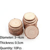 Natural Pine Wood Slices for DIY Crafts and Decor