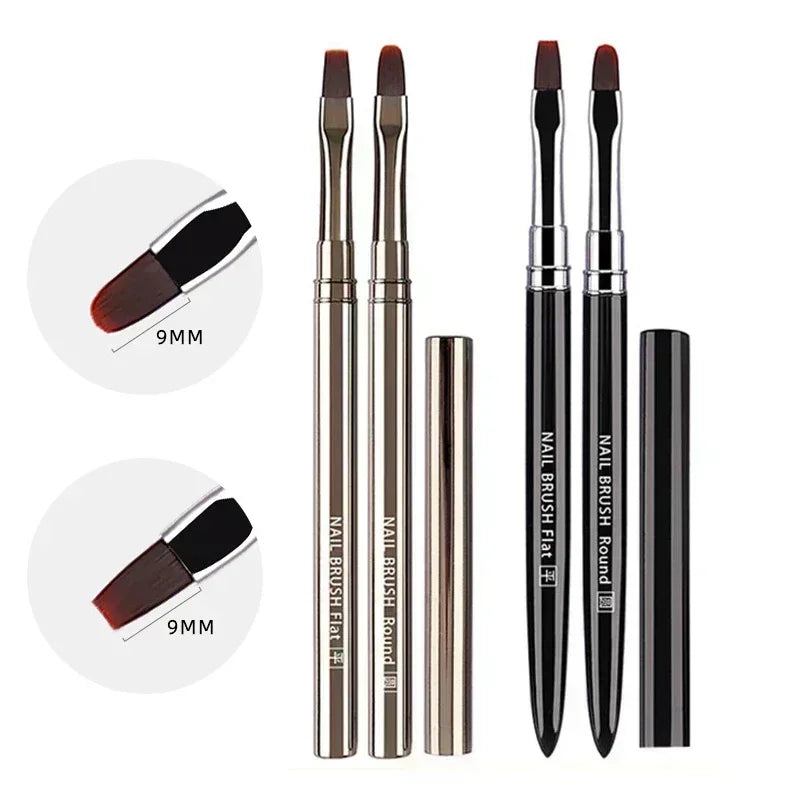 Professional Nail Art Brush Set for Gel and Acrylic