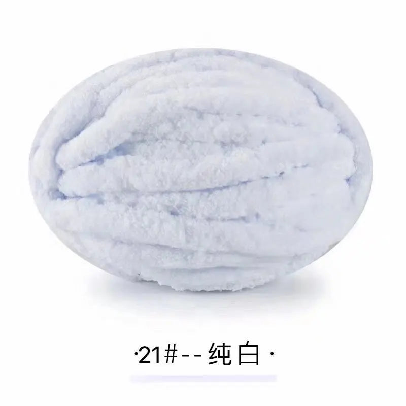 Chunky Chenille Yarn for Knitting and Crochet