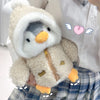 Adorable Kawaii Penguin Plush Toy with Hat and Scarf - 25cm Soft Stuffed Animal