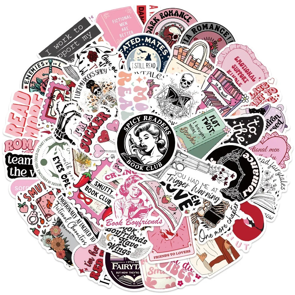 Bookish Decal Stickers for Readers & Book Lovers