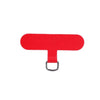 Red detachable phone lanyard strap for handsfree holder