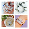 Acrylic Alphabet Beads for Jewelry Making - Mixed Letter Cubes