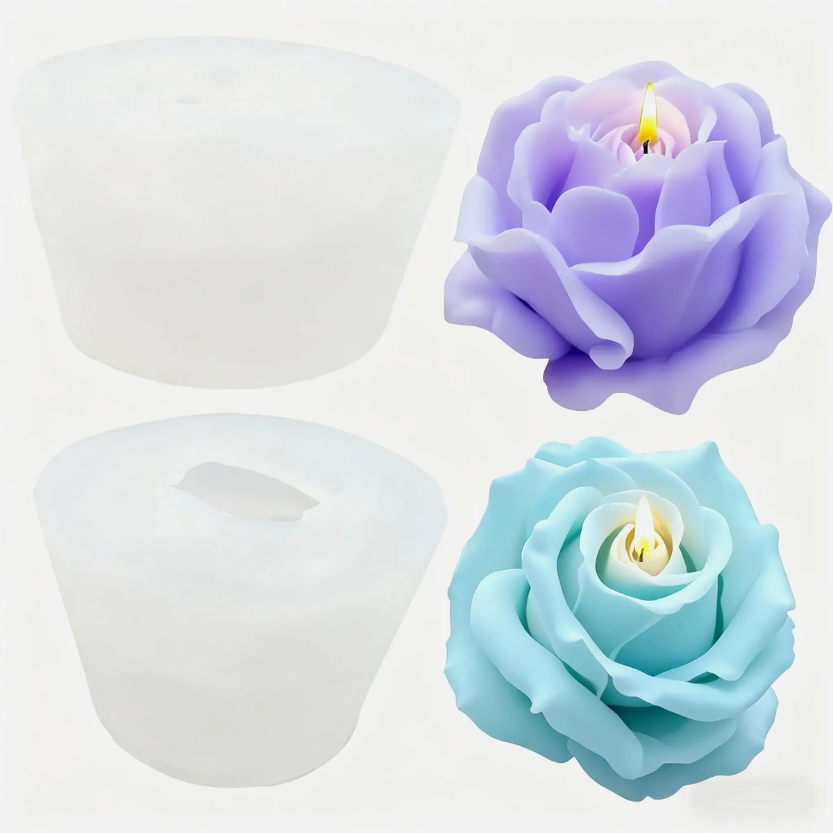 Butterfly Silicone Mold Set for Candle, Clay, and Resin Crafts