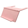 A pink foldable Mahjong card holder with a non-slip stand.
