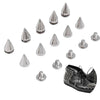 Cone Stud Rivets with Screw Backs for DIY Leather, Clothing & Accessories