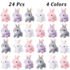 Adorable Mini Plush Bunny Set – Soft Stuffed Rabbits for Easter, Gifts & Decor