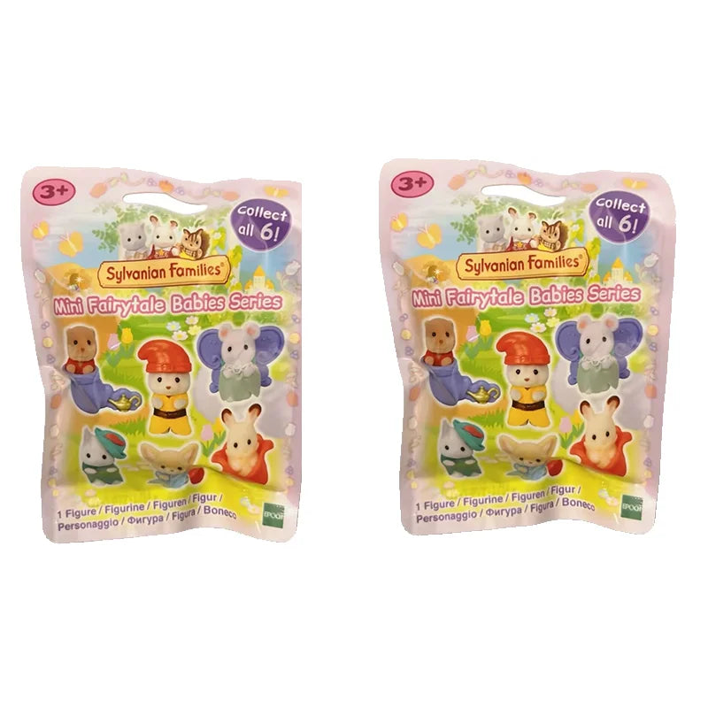 Sylvanian Families Miniature Kitchen Playset with Surprise Baby Dolls